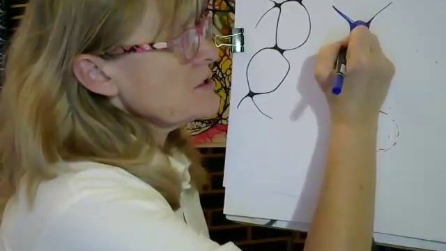 Сопряжение линий в нейрографике. Мини-Мастер-Класс смотреть онлайн