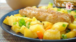 Купаты с картошкой в духовке: как приготовить вкусно