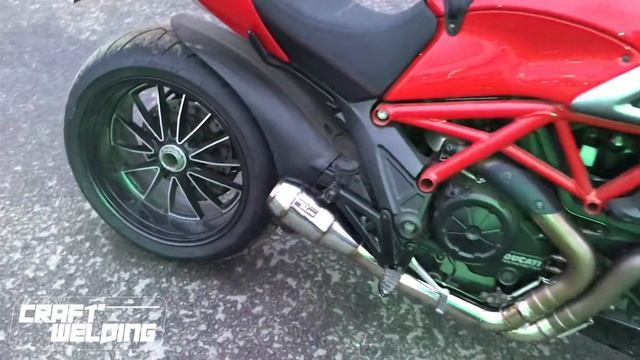 Slipon Exhaust System For Ducati Diavel (Выхлопная система Ducati Diavel)