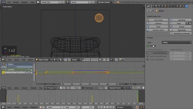 Blender урок. Симуляция жидкости. Создание кетчупа смотреть онлайн
