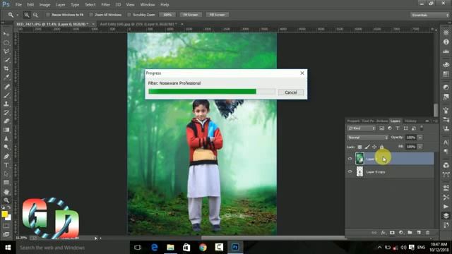 Photo Manipulation in Adobe Photoshop cc Using Camera Raw preset 2018 by irtaza ghuman смотреть онлайн