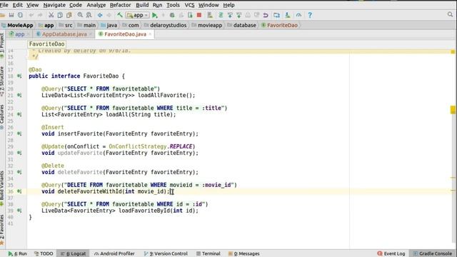 ANDROID MOVIE APP - ROOM PERSISTENT DATABASE INTEGRATION смотреть онлайн