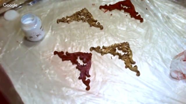 Декор старого зеркала от Оксаны Ловен меловыми красками смотреть онлайн