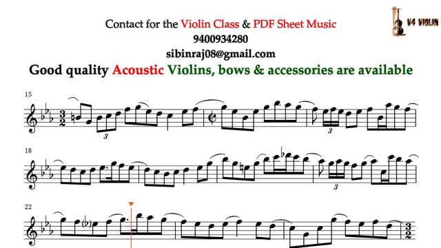 Rondo No  1 Violin Notes