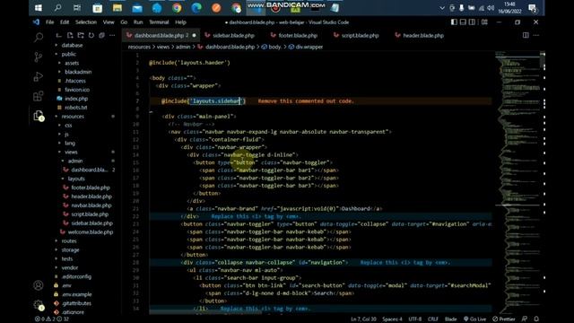 Slicing Template Dashboard Black Admin di Laravel 8 смотреть онлайн
