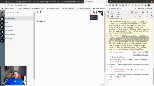 i18n-manager - a VanillaJS web component for i18n! смотреть онлайн