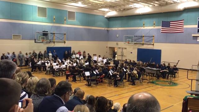 Two English Dances (#2 Country Gardens) - Foothills Middle School Beginning Band смотреть онлайн
