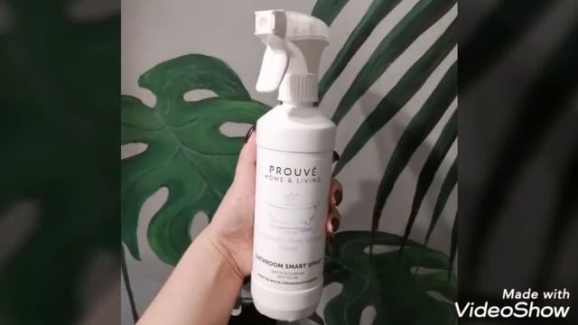 Видеообзор на умный спрей для ванной комнаты с двухфазным распылителем