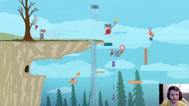 САМЫЙ ЖЕСТКИЙ КАМБЭК! Ultimate Chicken Horse #4 смотреть онлайн