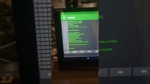 Снимаем терминальные лог с телевизора.