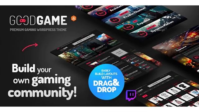 GoodGame - Twitch Integrated WordPress Gaming News Magazine | Themeforest Website Templates and смотреть онлайн
