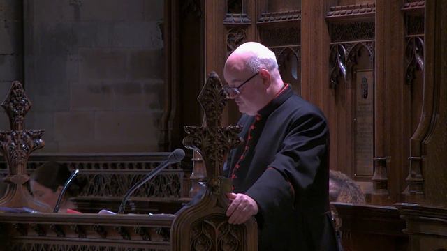 Monday 25 March | Holy Week Address and Compline смотреть онлайн