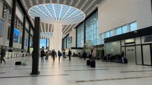 Новейший терминал Новосибирского аэропорта (Толмачево)