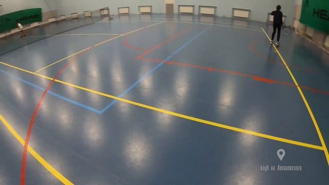 Игровой корт в Orange Fitness в клубе на Леваневского смотреть онлайн