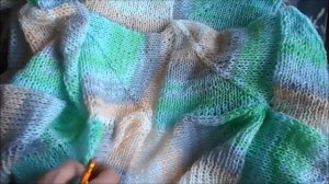 плед в технике вязанного пэчворка ч 1/теория