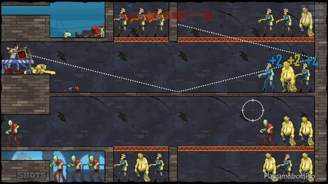 STUPID ZOMBIES 3 - Walkthrough Gameplay - INTRO (iOS Android) смотреть онлайн