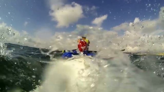 Coastal Rowing Torrevieja #2. Amanda Tholin and Peter Berg rowing a 2x смотреть онлайн