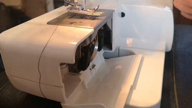 Ober, Unter Nähmaschine Singer Edition 1120E einfädel, Заправка швейной, threading a sewing machin смотреть онлайн