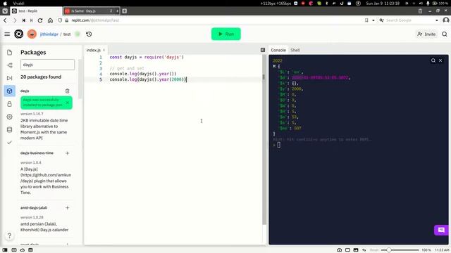 Week 1 || dayjs смотреть онлайн