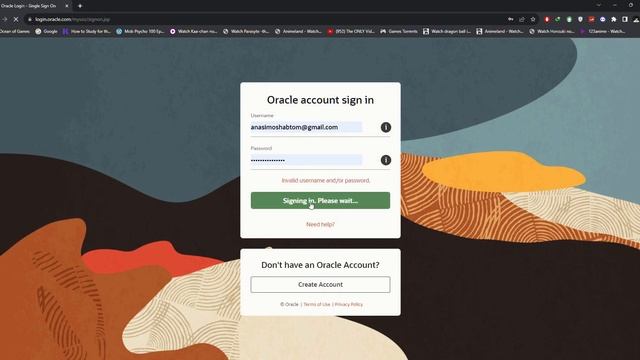 Oracle Login Single Sign On problem смотреть онлайн