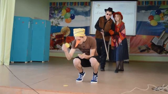 Сказка "Буратино" на английском языке. Подгорнская СОШ. смотреть онлайн