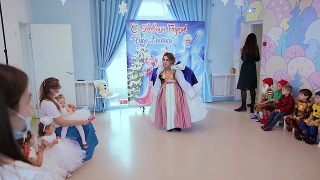 Новогодний утренник 2021 "ДАР" (мл. группа) смотреть онлайн
