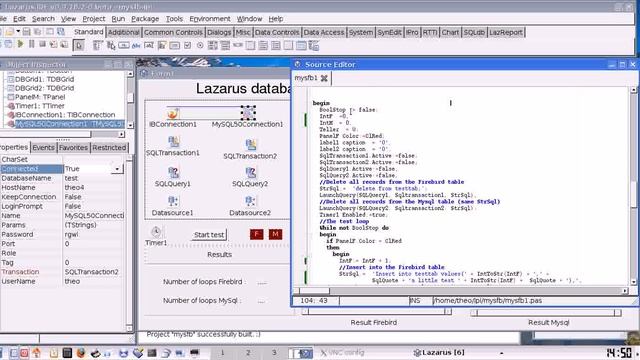 Lazarus SQL database tutorial 2 смотреть онлайн