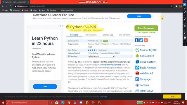 DOWNLOAD PYTHON смотреть онлайн