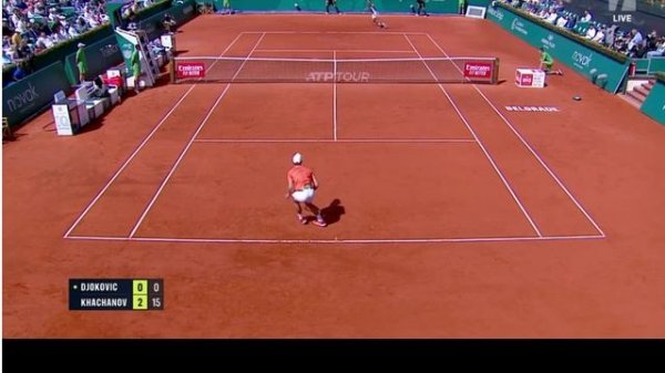 Джокович Хачанов полуфинал 2022 Белград - лучшие моменты матча / TennisVIP