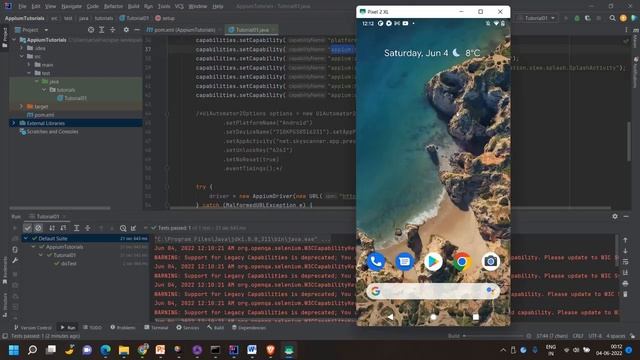 Appium(Java-Client) Migration V7 to V8 | Selenium 4 | Desired Capabilities | BaseOptions | Part 1 смотреть онлайн