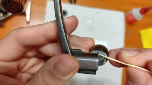 Устранение люфта складных ручек безынерционных катушек.