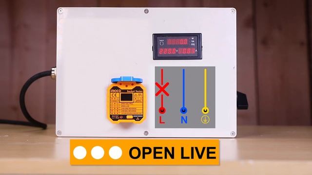 INGCO HESST30002 Socket Tester Όργανο ελέγχου ορθής καλωδίωσης πρίζας смотреть онлайн