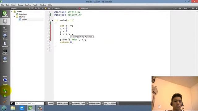 Tutorial de ASSERT en Lenguaje C смотреть онлайн