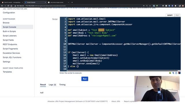 ScriptRunner - Send an email code смотреть онлайн