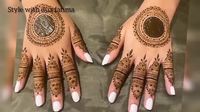 simple and easy gol tikki mehndi design | mandala mehandi dezain | Eid mehndi 2023 | mahadir dijai смотреть онлайн