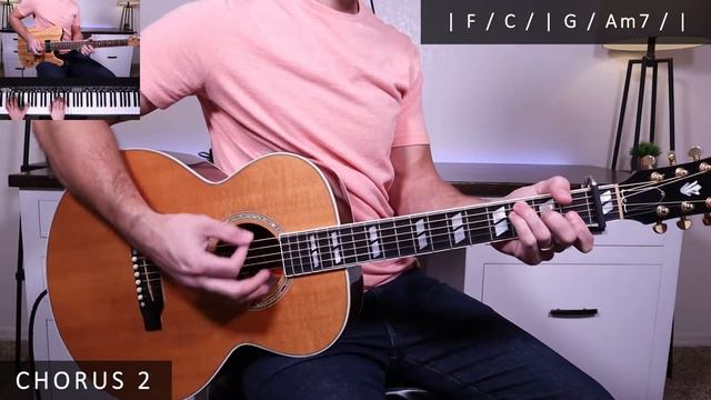 Battle Belongs Acoustic Guitar Cover/Tutorial | Phil Wickham смотреть онлайн