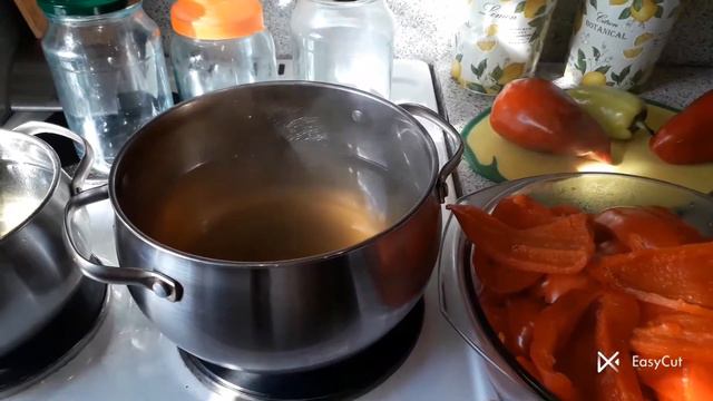 Яркие цвета осени. Маринуем перец. Очень вкусно!!! смотреть онлайн