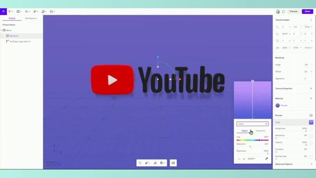 How to make any logo 3D - Using Vectary смотреть онлайн