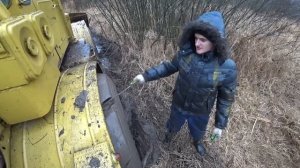 Как это было, Кировец и Атс 59 в грязи!!!