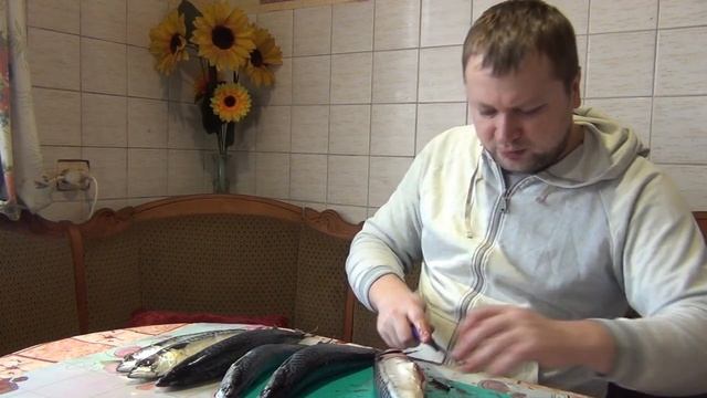Рыба холодного копчения вкуснотень нереальная! Самый простой рецепт засолки! Времен СССР! Скумбрия! смотреть онлайн