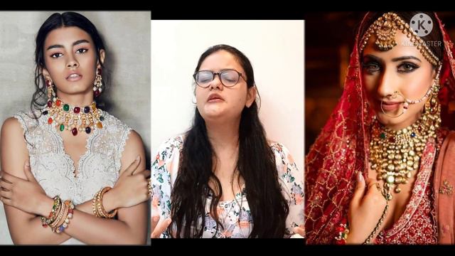 JEWELLERY WITH RED & MAROON BRIDAL LEHENGA | MATCHING JEWELLERY WITH RED BRIDAL LEHENGA | #jeweller