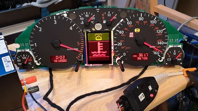 Bench harness test for an Audi cluster смотреть онлайн