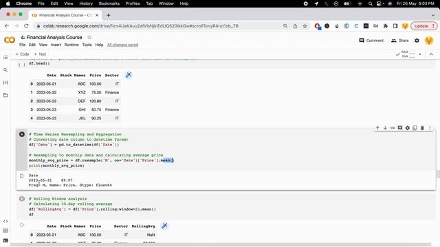 Python for Finance | Financial Data Analysis Part-3 | Pandas use cases in Finance | Time Series Dat смотреть онлайн