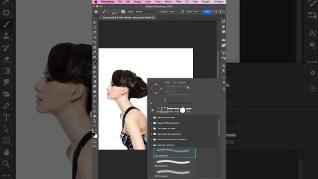 Dispersion Effect in Photoshop 2023 l Explosion Effect Photo Manipulation in Photoshop смотреть онлайн