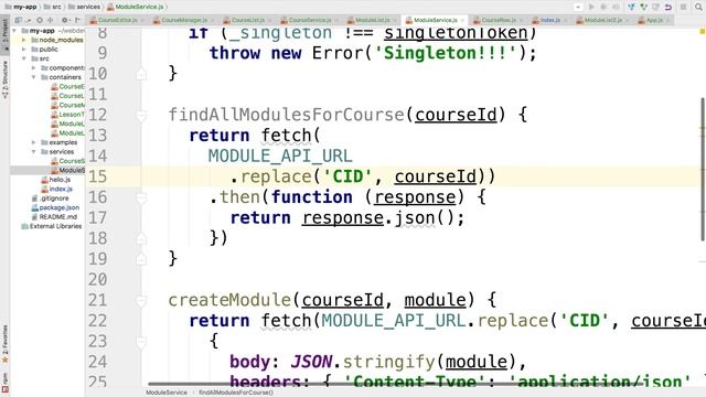 M2L4 10 Retrieving nested data from a REST API Web service with React смотреть онлайн