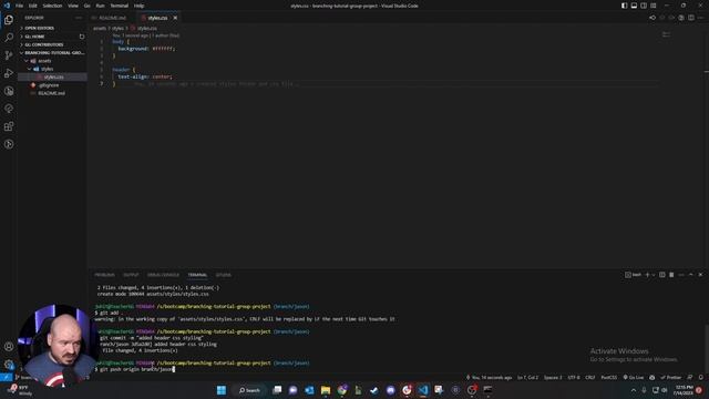 Tutorial - Git Project Workflow смотреть онлайн