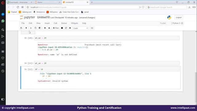 Variables in Python | Tokens in Python | Python Tutorial | Tokenize Python смотреть онлайн
