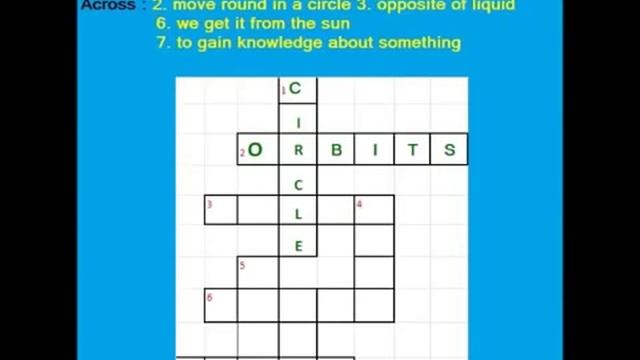 Word Games - Easy Kids English crossword puzzles part 6 смотреть онлайн