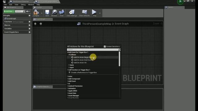 Unreal engine 4 藍圖節點教學(Blueprint node) #5(Event Actor Begin Overlap) By創世螺 смотреть онлайн