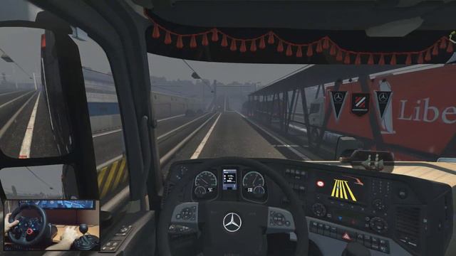 ETS2 #13 | NIEBLA Y LLUVIA NUEVO MOD V1,32 | ROAD OF TRUCKER смотреть онлайн